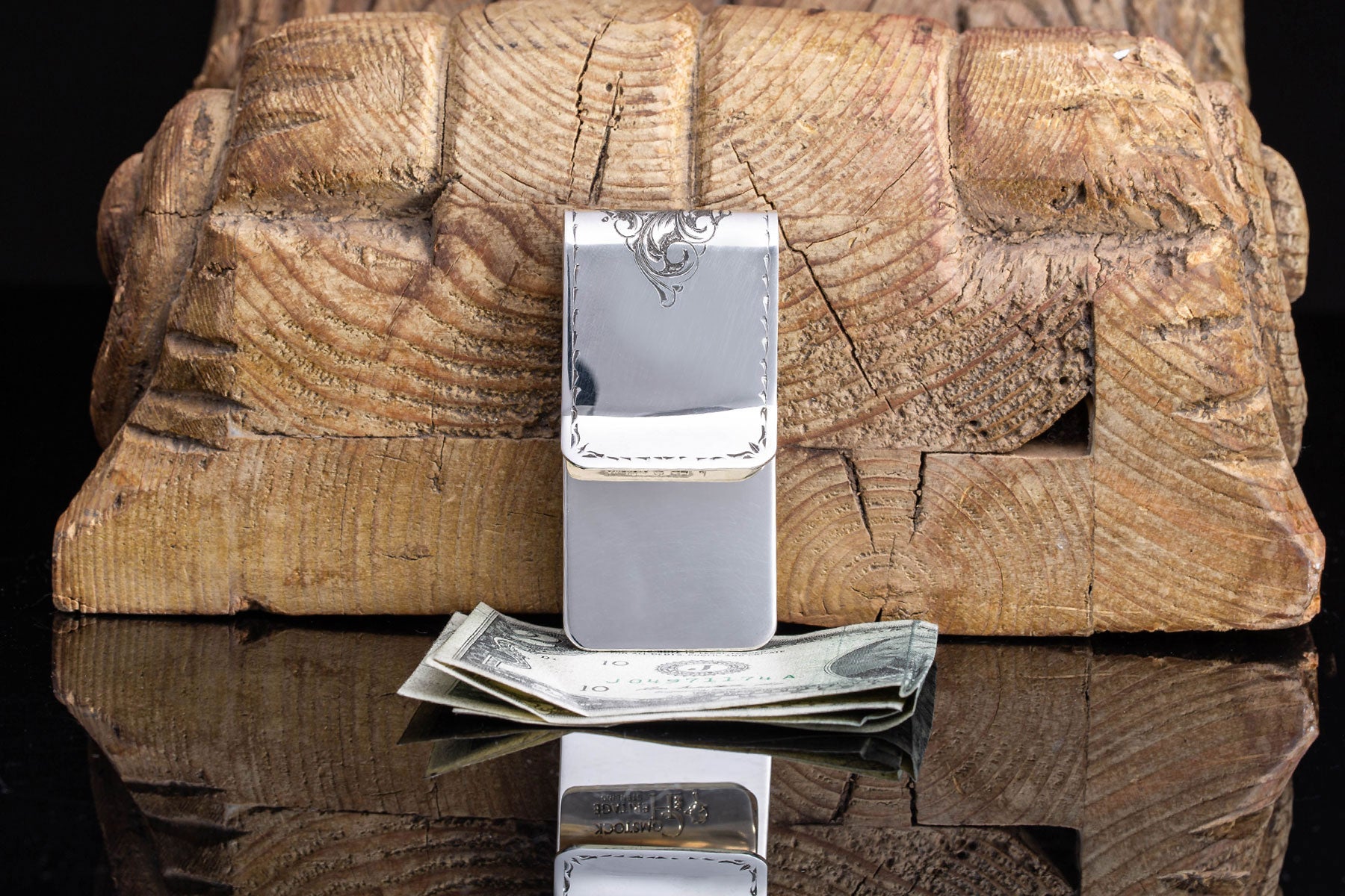 Austin Quail Sterling Silver Money Clip | Mens - Accessories - Money Clips | Comstock Heritage