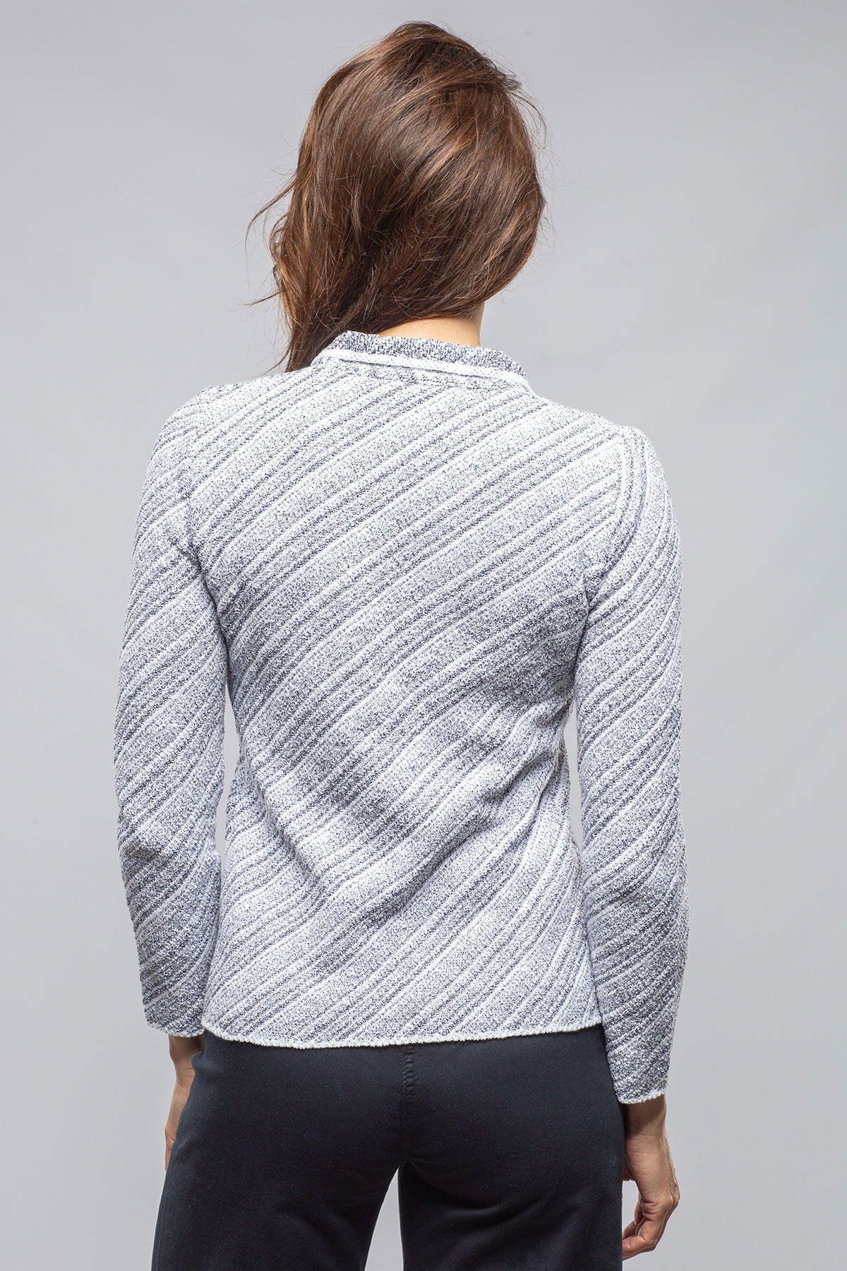 Ischia Blazer In Midnight | Ladies - Tailored - Jackets | Amina Rubinacci