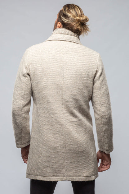 Crispus Knit Jacket in Ice | Mens - Outerwear - Cloth | Gimo's