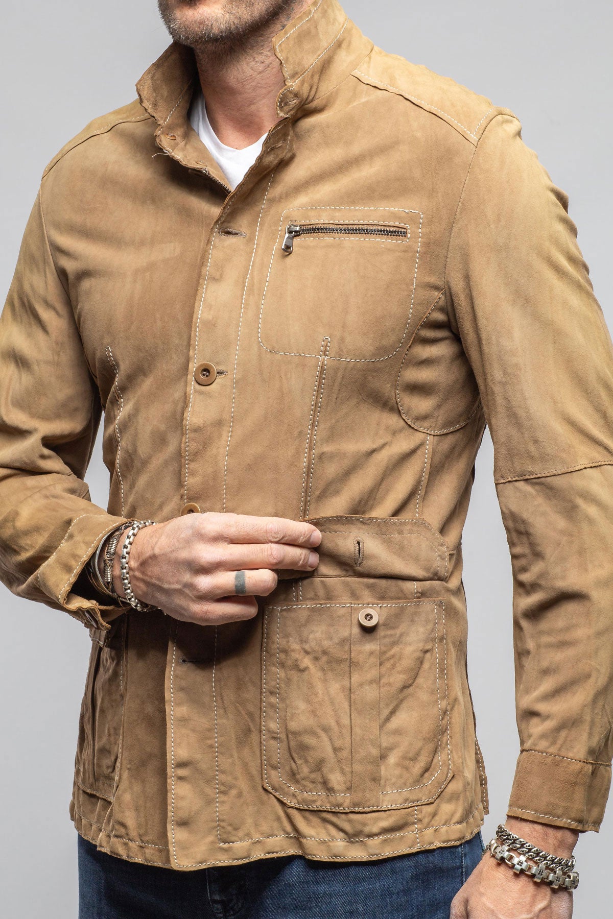 Preston Suede Shirt Jacket