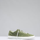 Vulcano Nubuck Sneaker Green | Mens - Shoes | Axel's