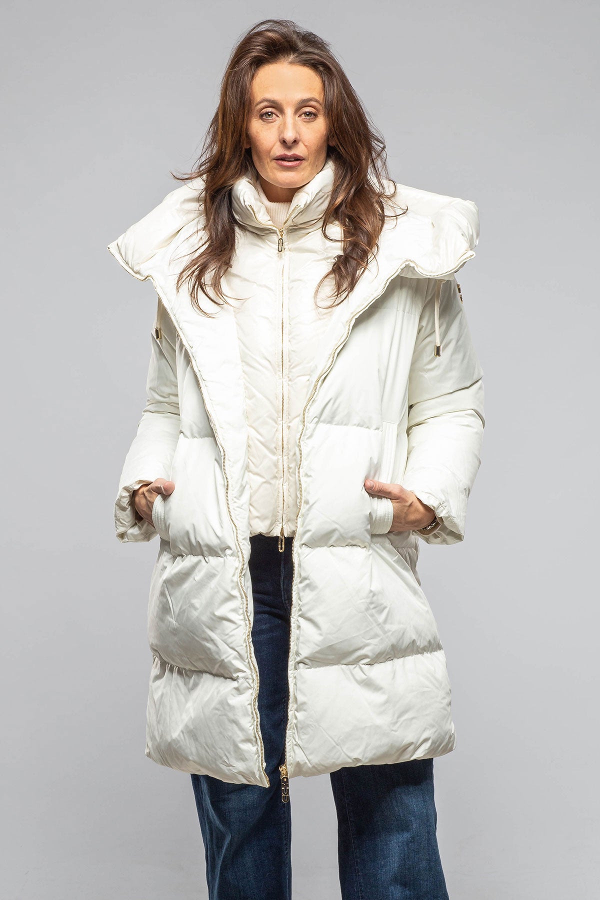 Veronica Goose Down Puffer Coat | Samples - Ladies - Outerwear - Cloth | STILNOLOGY