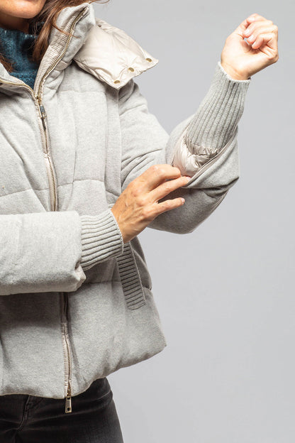 Anitia Wool/Cashmere Down Puffer