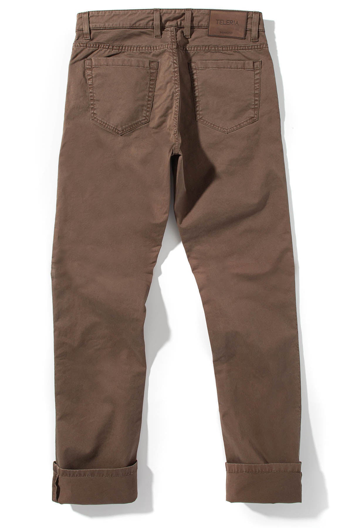 Summit 5-Pocket Cotton Twill In Fango | Mens - Pants - 5 Pocket | Teleria Zed