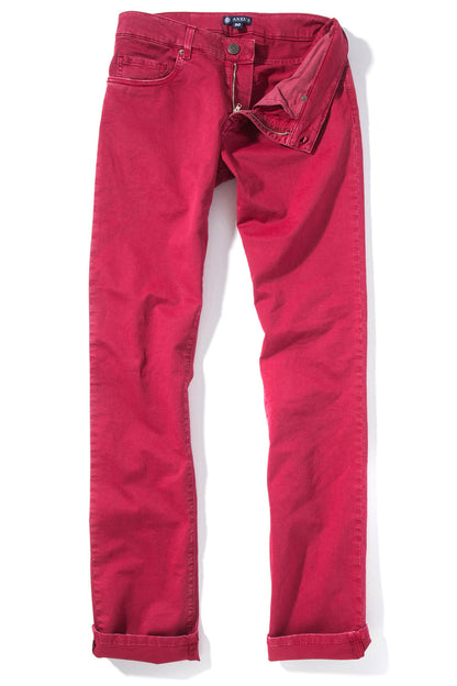 Flagstaff Performance Denim In Fragola | Mens - Pants - 5 Pocket | Axel's Premium Denim
