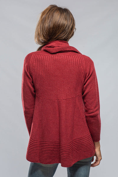 Margot Cashmere Open Cardigan In Rust | Ladies - Sweaters | Rani Arabella