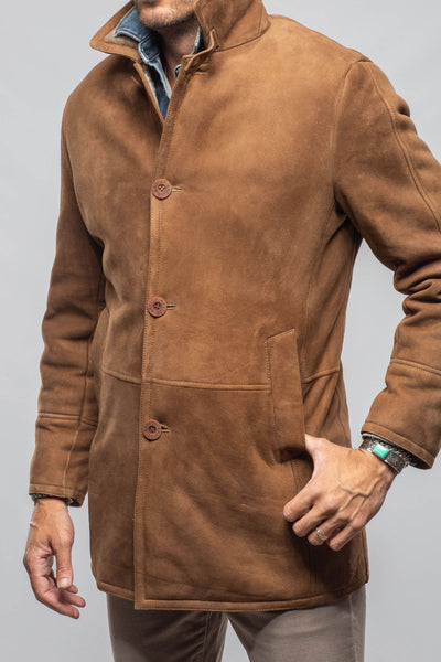 Red Stone Collection Cold River Shearling In Castagna Mens - Outerwear - Shearling