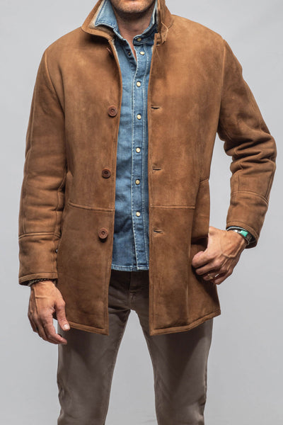 Red Stone Collection Cold River Shearling In Castagna Mens - Outerwear - Shearling