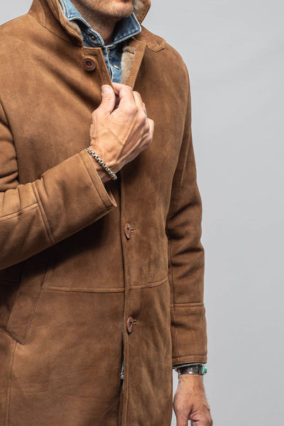 Red Stone Collection Cold River Shearling In Castagna Mens - Outerwear - Shearling