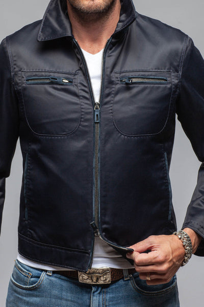 Robert Comstock | Scorpio Flash Jacket In Navy | Mens - Outerwear - Cloth 