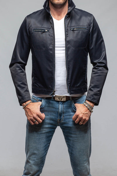 Robert Comstock | Scorpio Flash Jacket In Navy | Mens - Outerwear - Cloth 