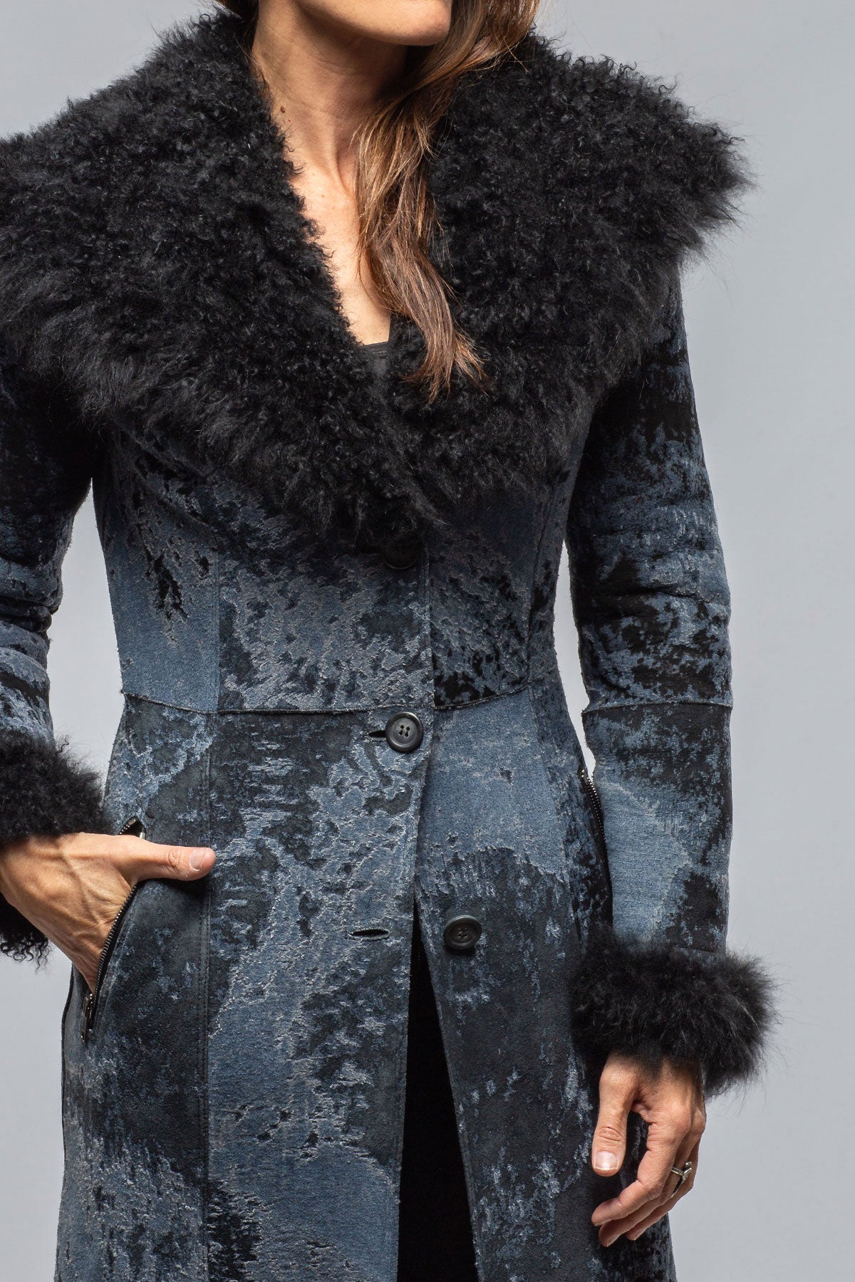 Roncarati Calamity Jane Long Jacket Ladies - Outerwear - Shearling