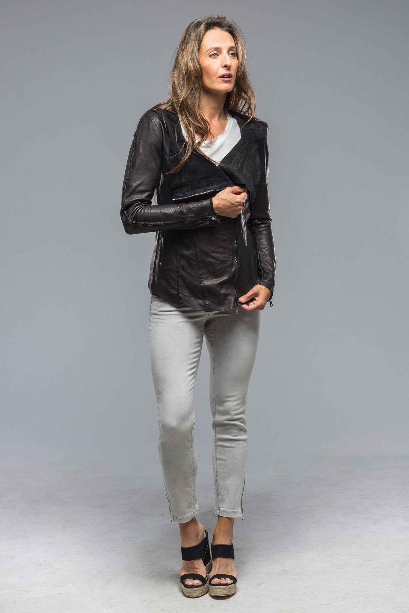 Roncarati Roxanne Leather Jacket Ladies - Outerwear - Leather