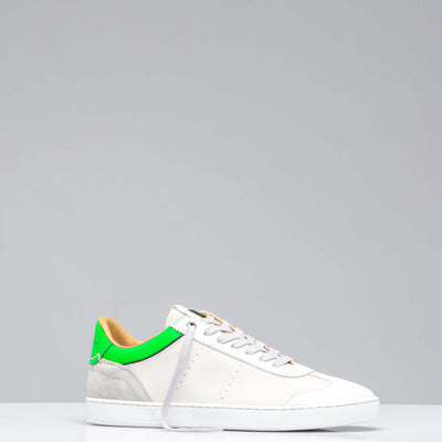 Judy In White and Green | Mens - Shoes | Rubirosa