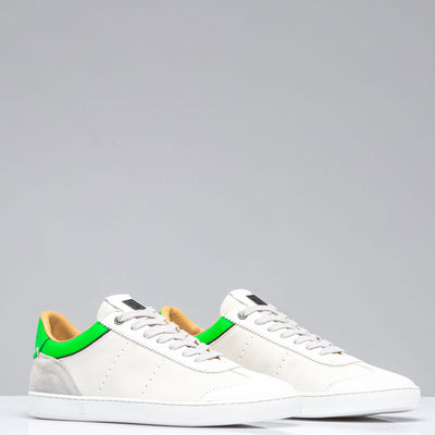 Judy In White and Green | Mens - Shoes | Rubirosa