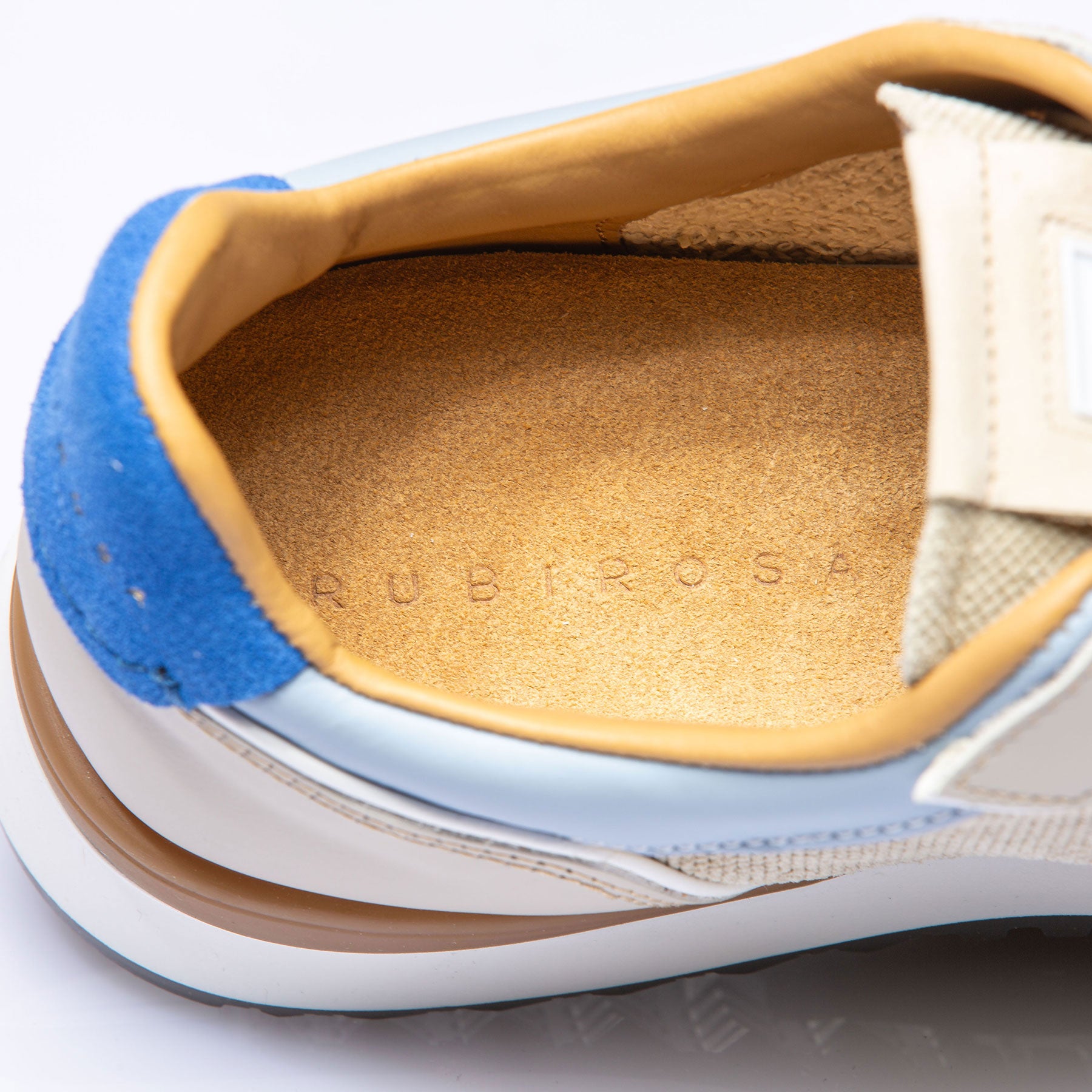 Rubirosa Joan Sneaker In Blue Beige Mens - Shoes