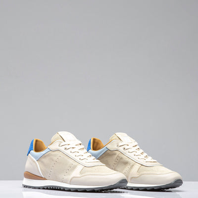 Rubirosa Joan Sneaker In Blue Beige Mens - Shoes