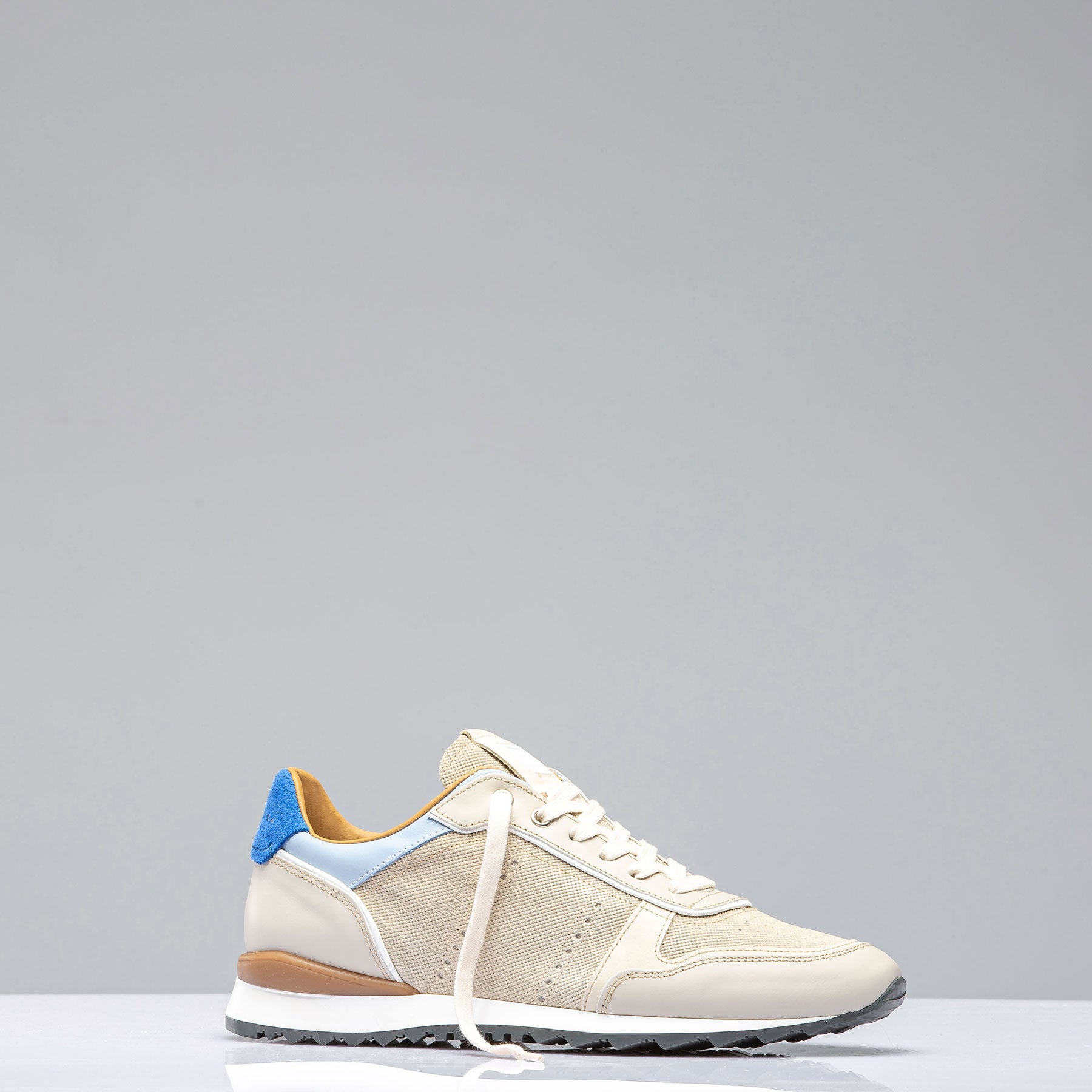 Rubirosa Joan Sneaker In Blue Beige Mens - Shoes
