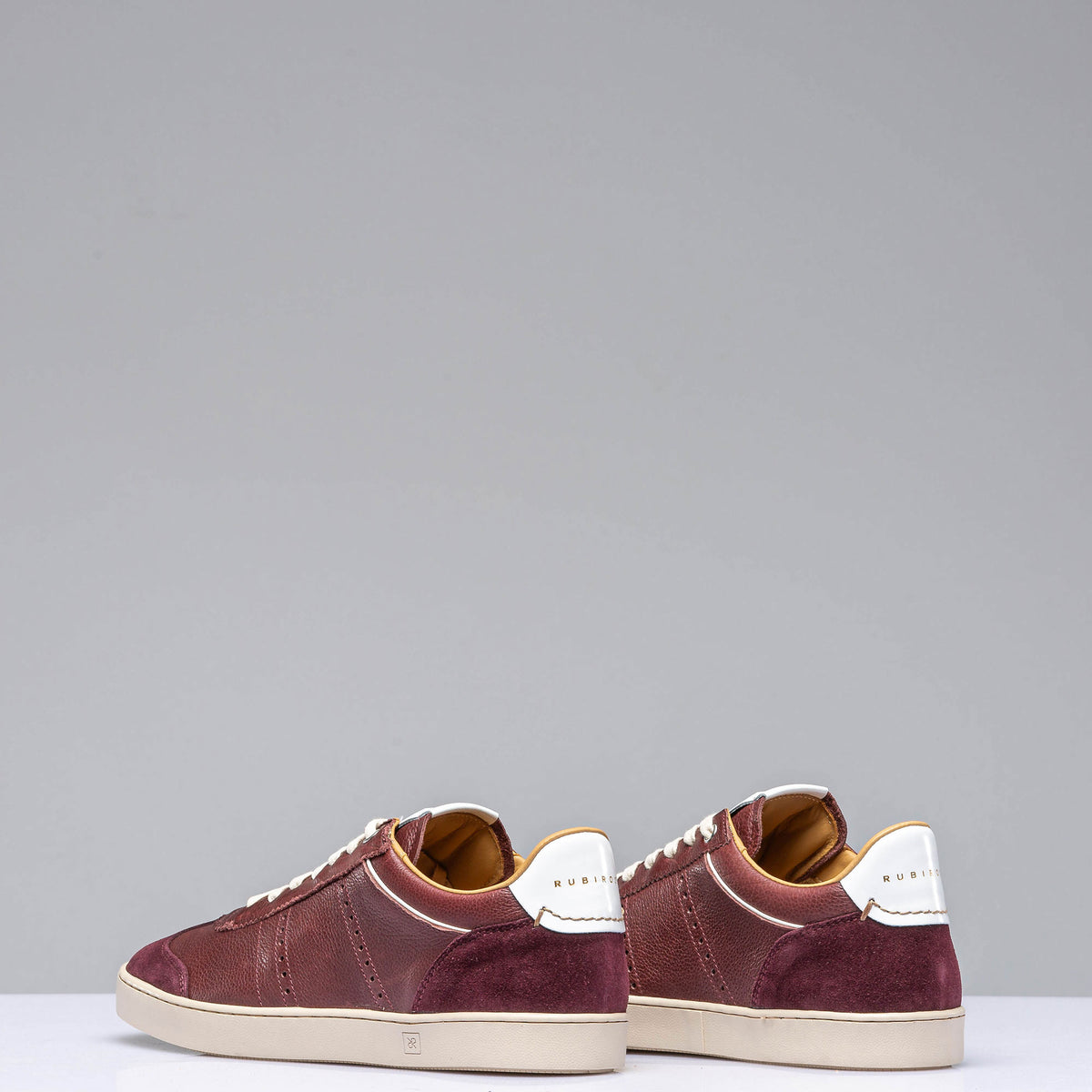 Rubirosa Judy Leather Sneaker In Wine Mens - Shoes