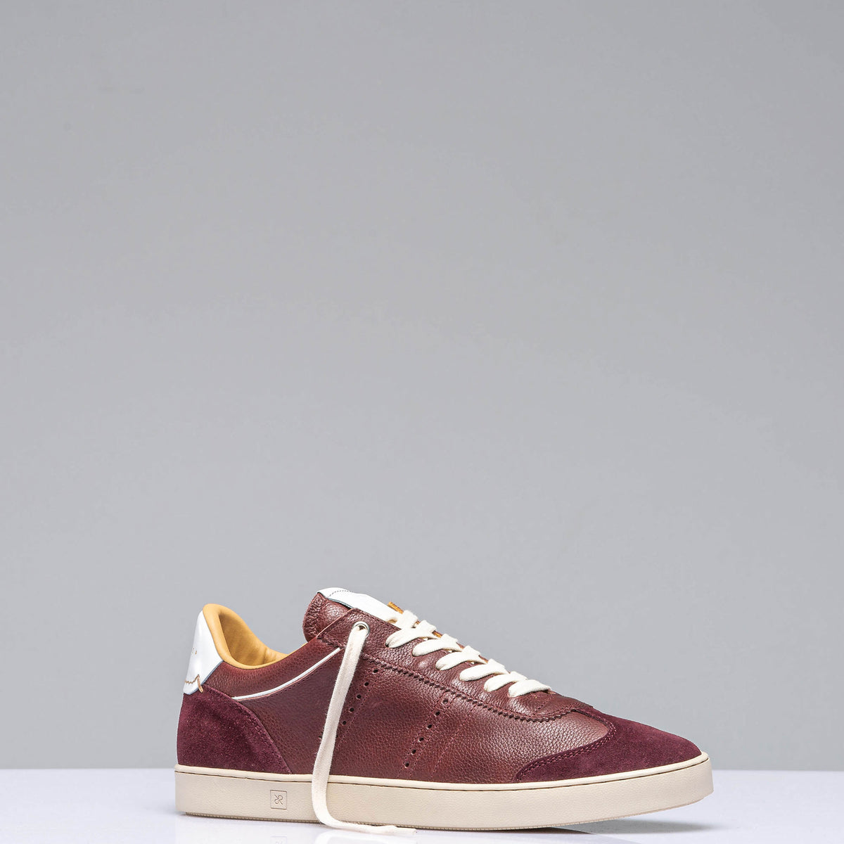 Rubirosa Judy Leather Sneaker In Wine Mens - Shoes