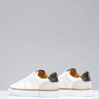 The Mustang II Shoe In White/ Black | Mens - Shoes | Rubirosa