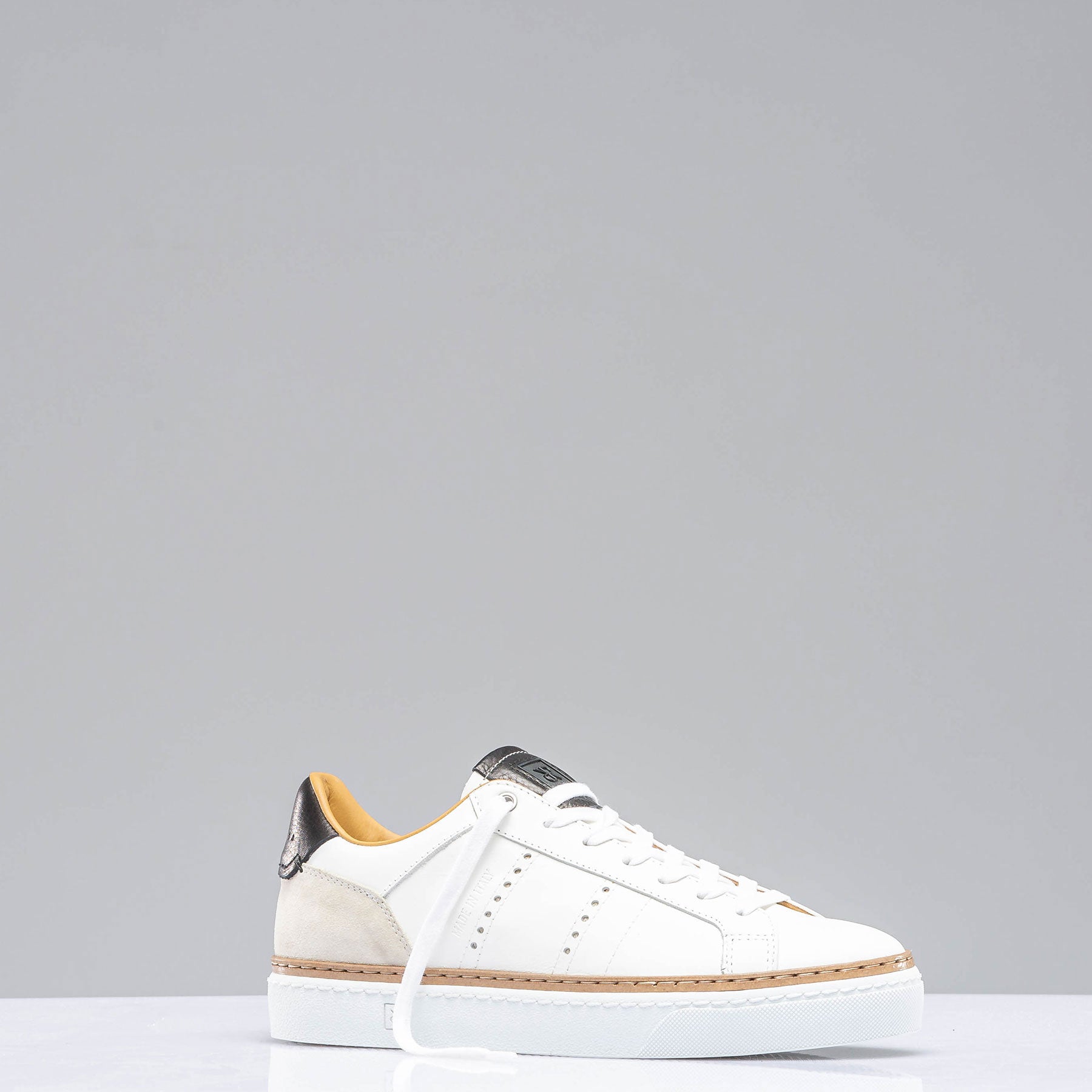 Rubirosa The Mustang II Shoe In White/ Black Mens - Shoes