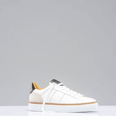 The Mustang II Shoe In White/ Black | Mens - Shoes | Rubirosa