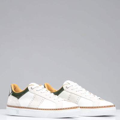 The Mustang Shoe In White/Green | Mens - Shoes | Rubirosa
