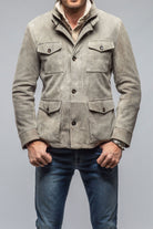 Teton Jacket in Ice | Mens - Outerwear - Leather | Gimo's