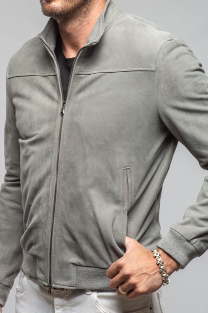 Gerard Suede Jacket | Samples - Mens - Outerwear - Leather | Axel's Florence Collection