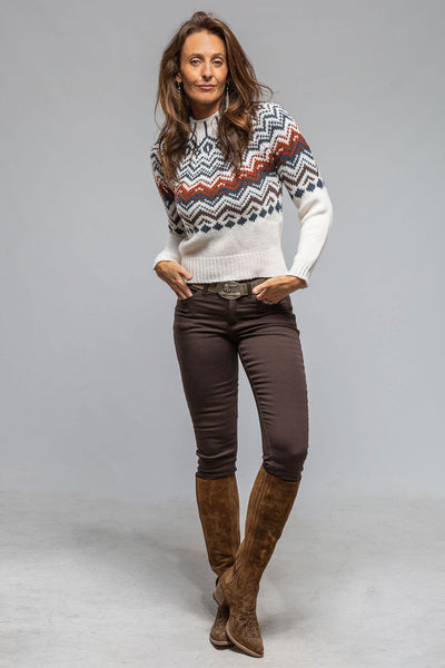 Sonia Villa Cabin Sweater In Natural Ladies - Sweaters