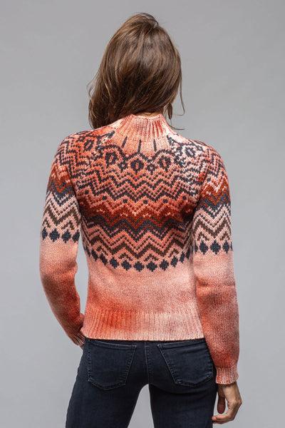 Sonia Villa Cabin Sweater In Rust Ladies - Sweaters
