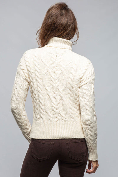 Sonia Villa Lexie Cable Sweater In Cream Ladies - Sweaters