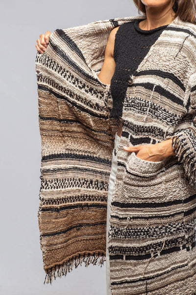 Sonia Villa Masi Long Knit Cardigan In Desert Brown Ladies - Sweaters