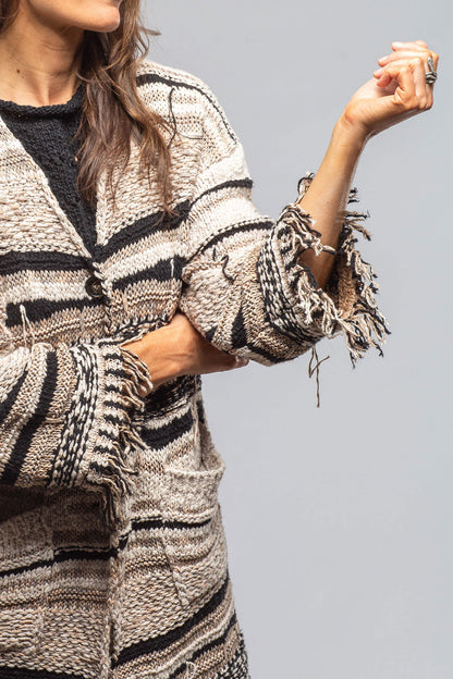 Sonia Villa Masi Long Knit Cardigan In Desert Brown Ladies - Sweaters