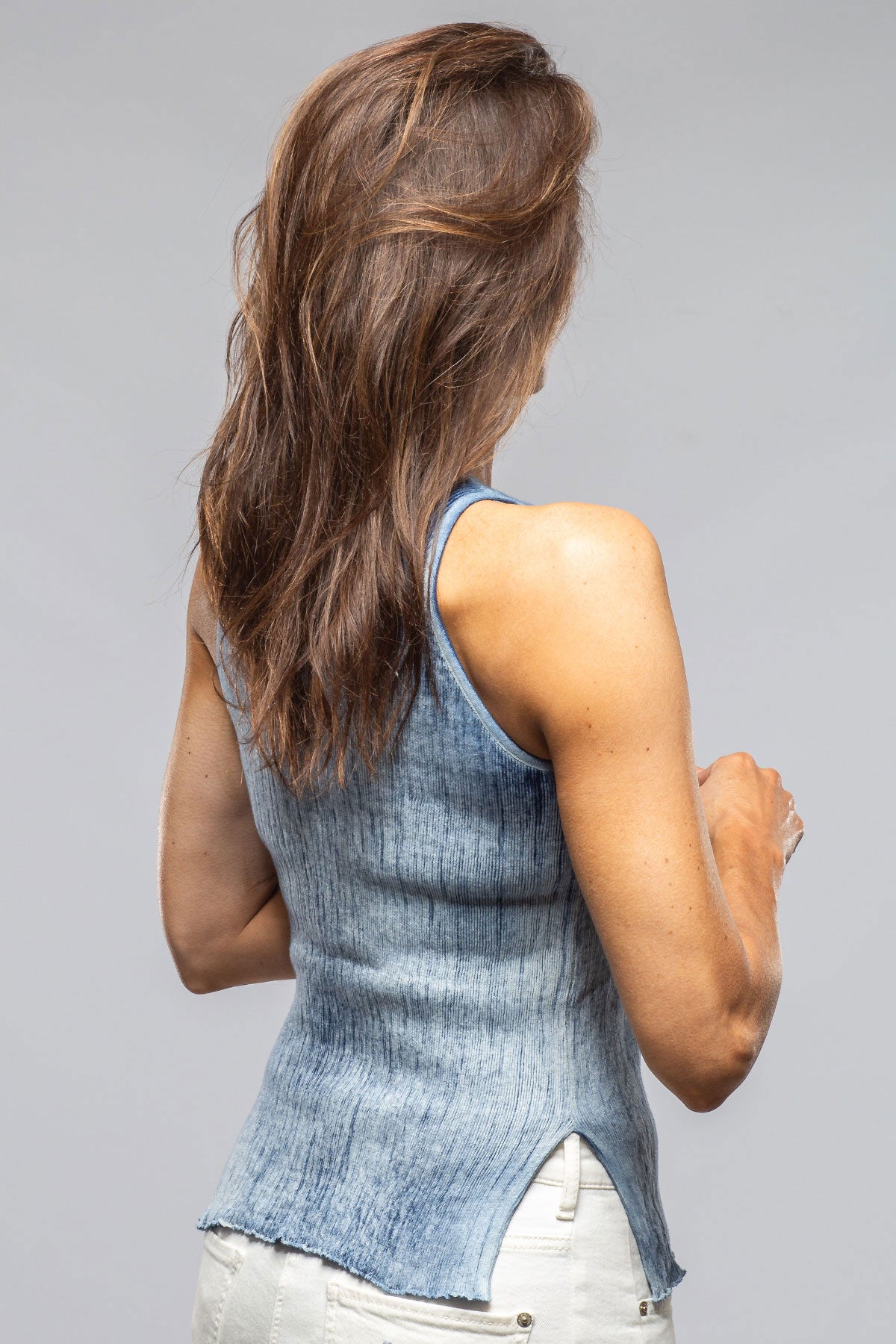 Sonia Villa Maya Sleeveless Top In Light Blue Ladies - Tops