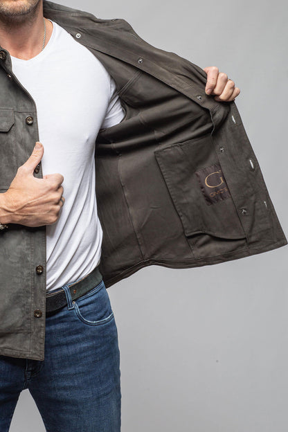 Carson Suede Shirt Jacket