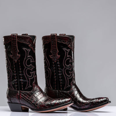Black Cherry Majestic Boots | Mens - Cowboy Boots | Stallion Boots