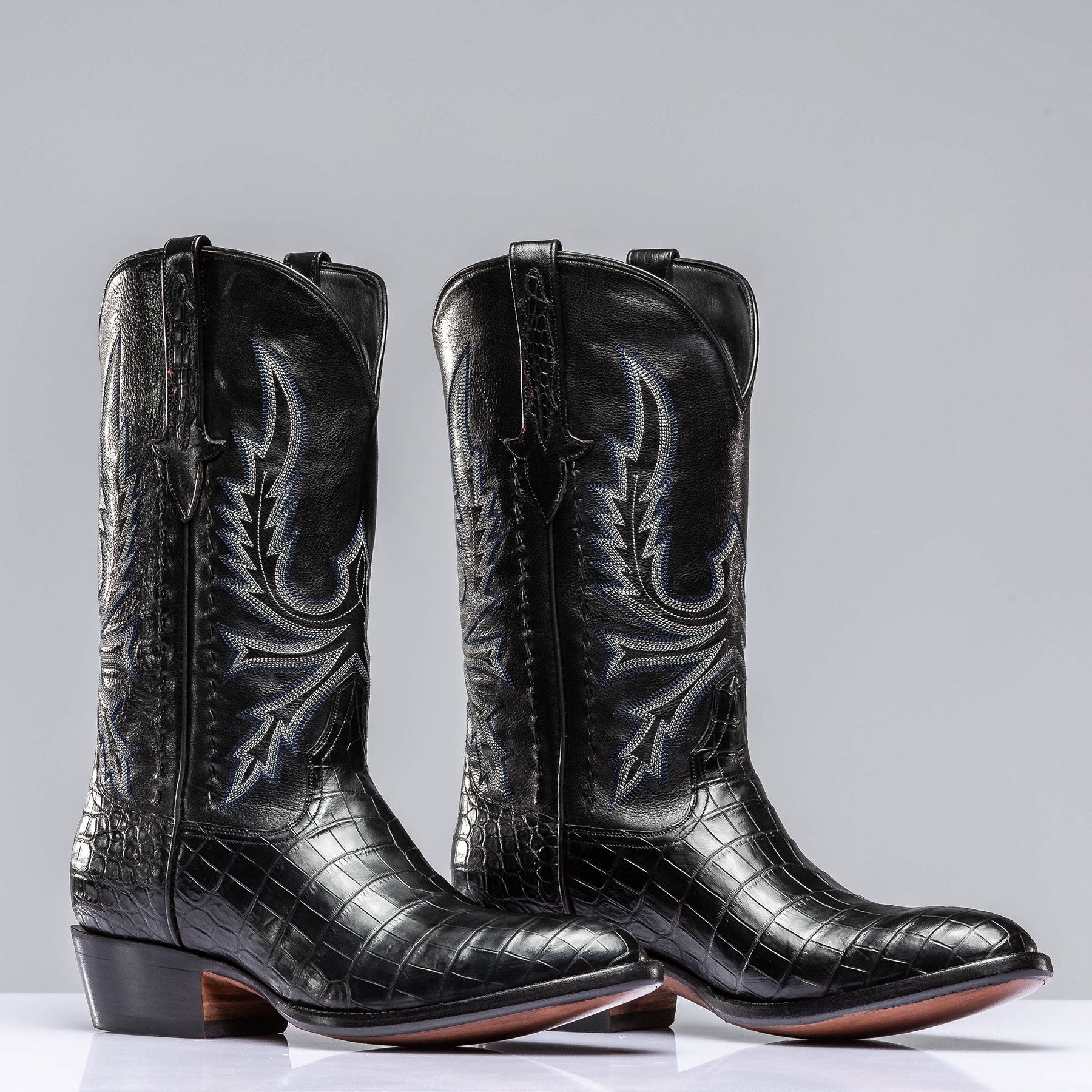 Stallion Boots Crocodile Belly Cowboy Boot Mens - Cowboy Boots