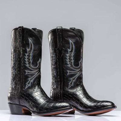 Stallion Boots Crocodile Belly Cowboy Boot Mens - Cowboy Boots