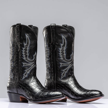 Stallion Boots Crocodile Belly Cowboy Boot Mens - Cowboy Boots