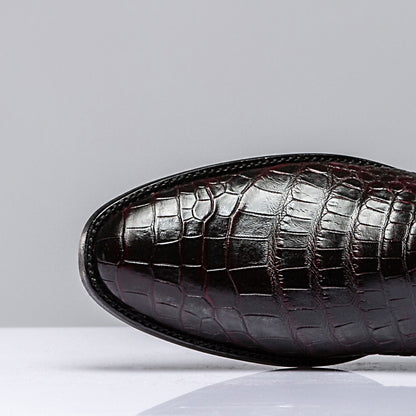 Stallion Boots Griffen Black Cherry Zorro Gallegos Mens - Cowboy Boots