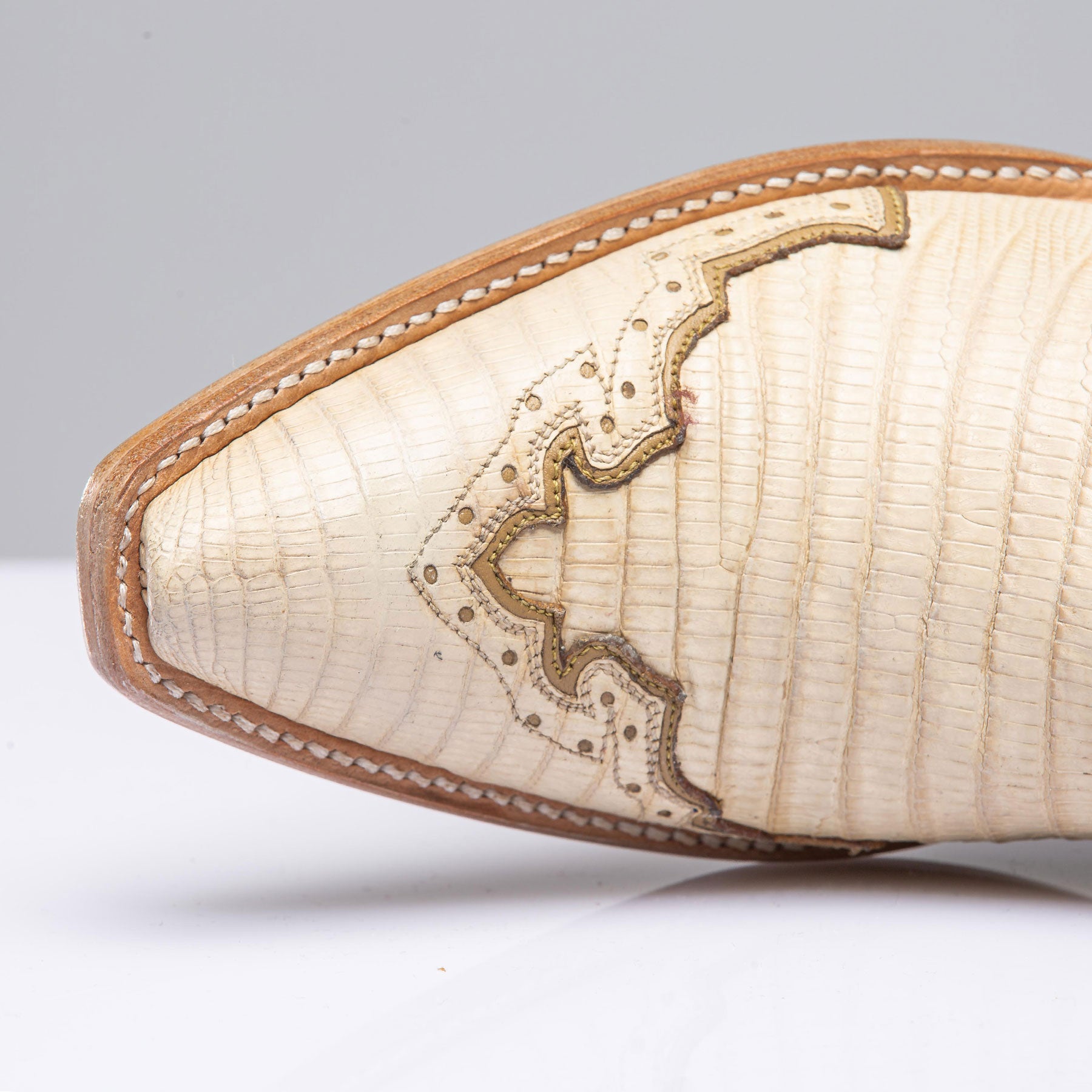 Stallion Boots Palomino Tall Boot In Lizard and Suede Ladies - Cowboy Boots