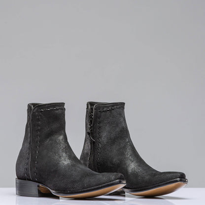 Stallion Boots Stillwater Zorro In Black Mens - Cowboy Boots