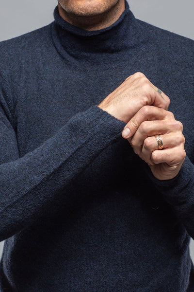 Stile Latino | Mandara Sweater In Navy | Mens - Sweaters 