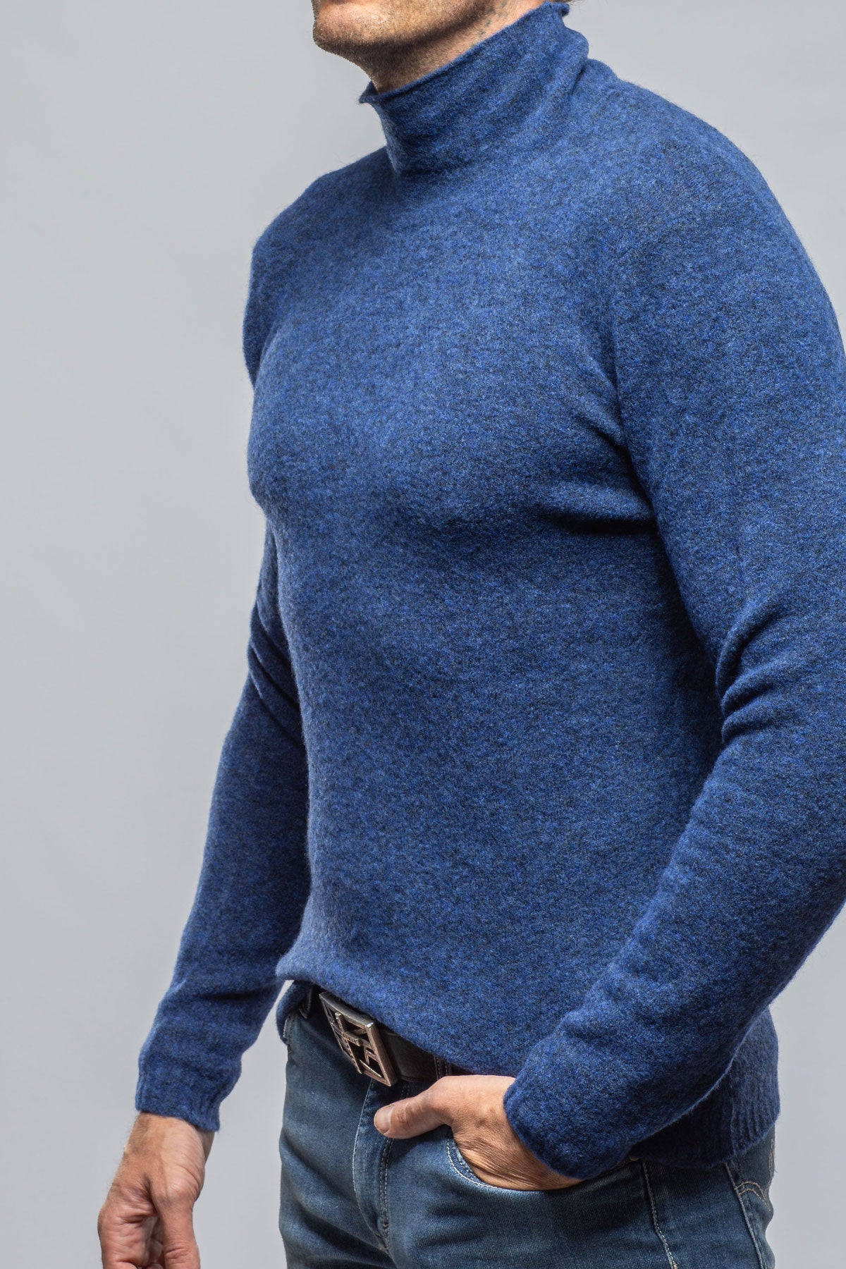 Stile Latino Mandara Sweater In Royal Mens - Sweaters