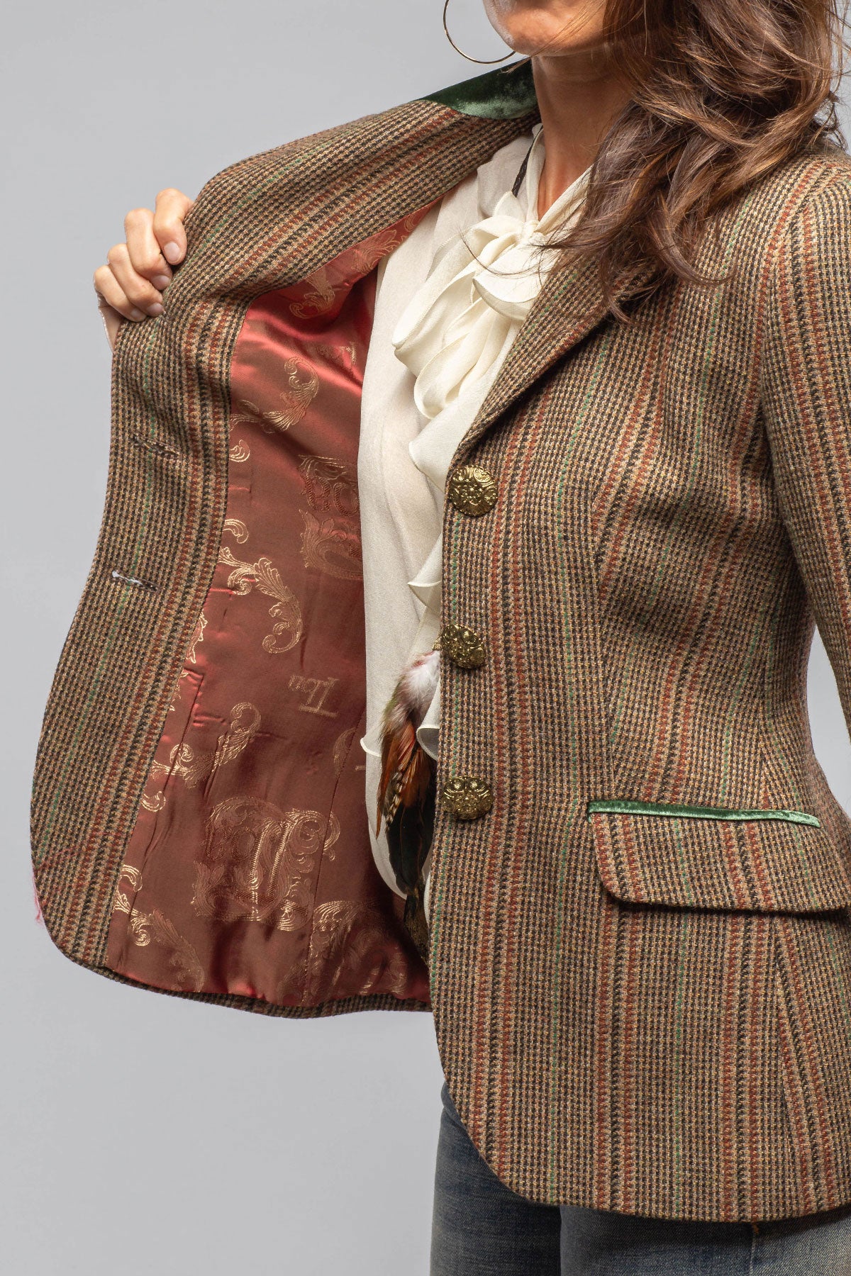 Aberdeen Tweed Jacket | Ladies - Tailored - Jackets | T.ba