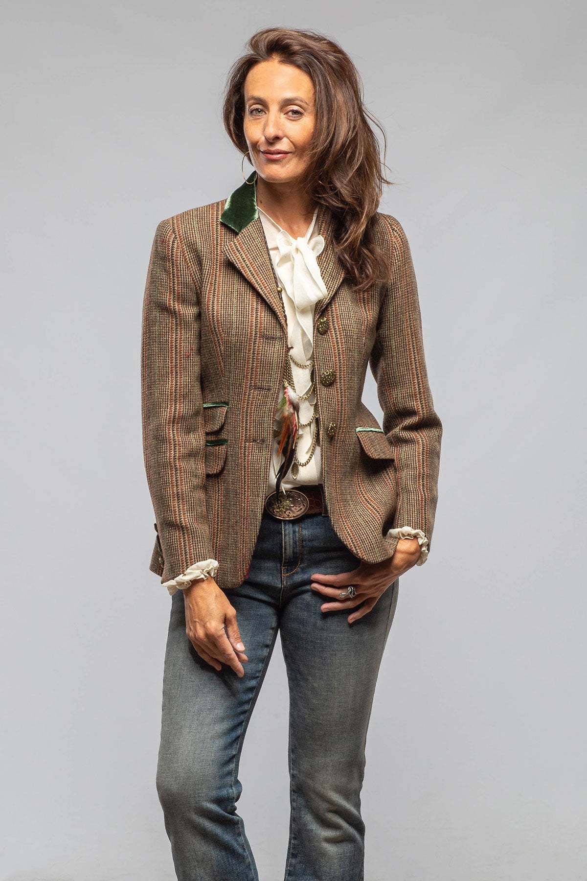 T.ba Aberdeen Tweed Jacket Ladies - Tailored - Jackets