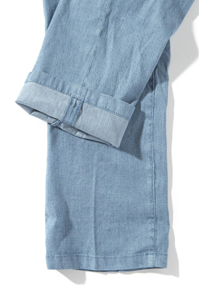 Teleria Zed Cayman Trousers In Blue Peony Mens - Pants - 4 Pocket