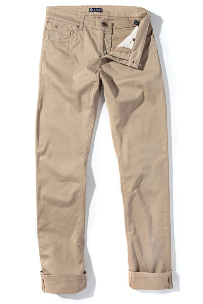 Teleria Zed Gunnison 5 Pocket In Beige Mens - Pants - 5 Pocket